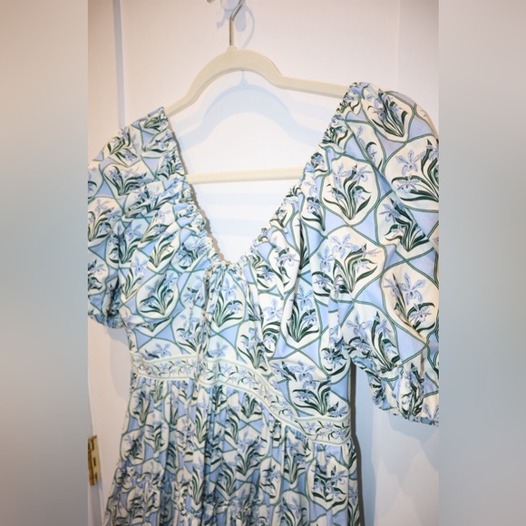 NWOT Agua by Agua Bendita Manzanilla Mini Dress - Picture 3 of 6